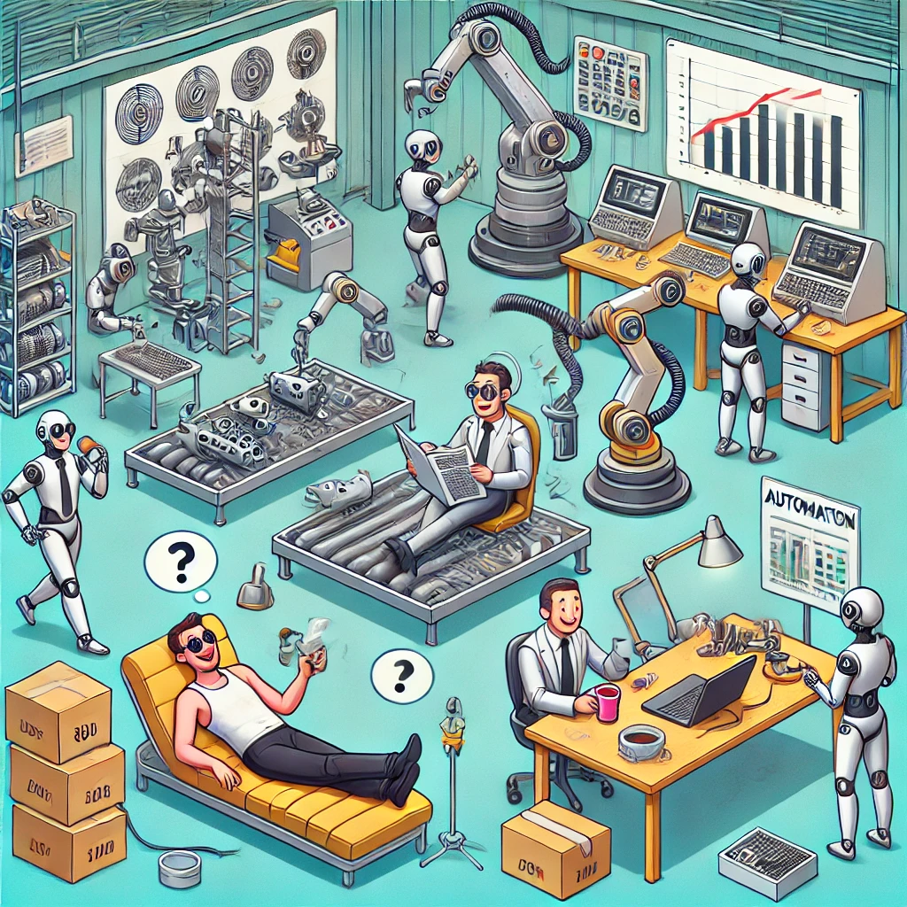 automatyzacja produkcji - firma zautomatyzowana