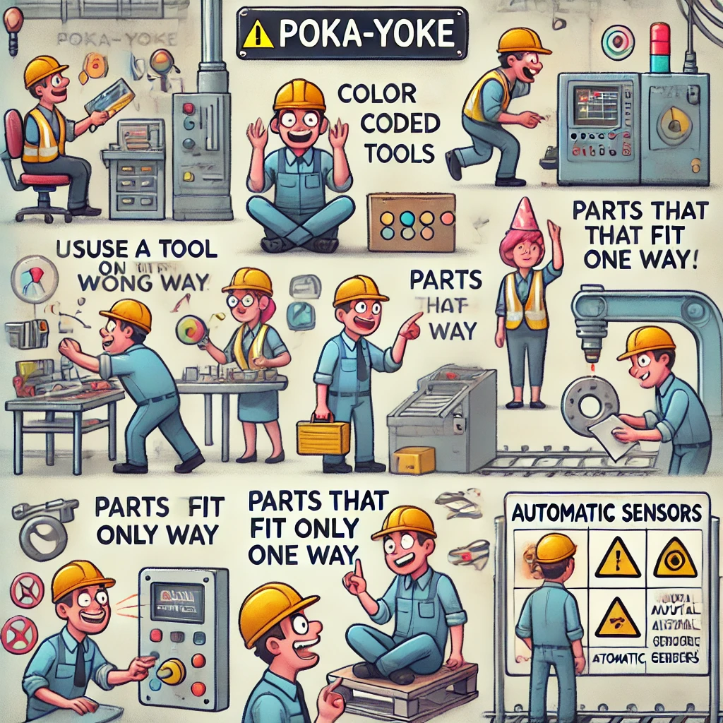 Poka-Yoke - wdrożenie w maszynach