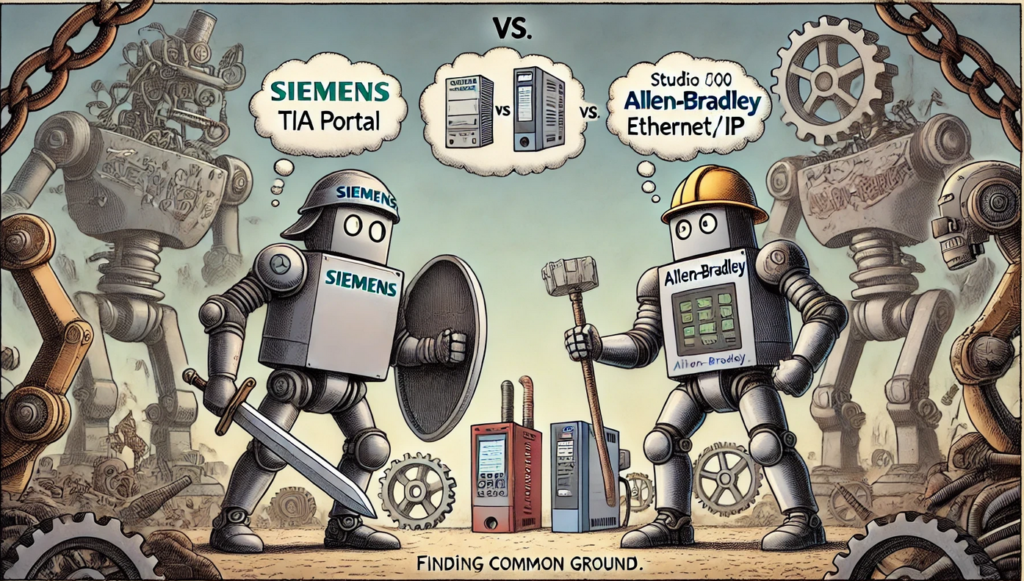 Porównanie Popularnych PLC: Siemens vs. Allen-Bradley
