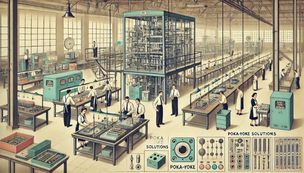 Poka-Yoke w liniach produkcyjnych: Bezpieczeństwo, montaż i poprawność procesu